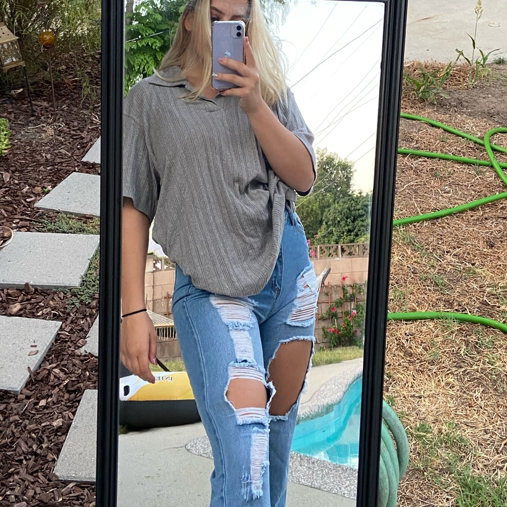 Calvin Klein over sized polo